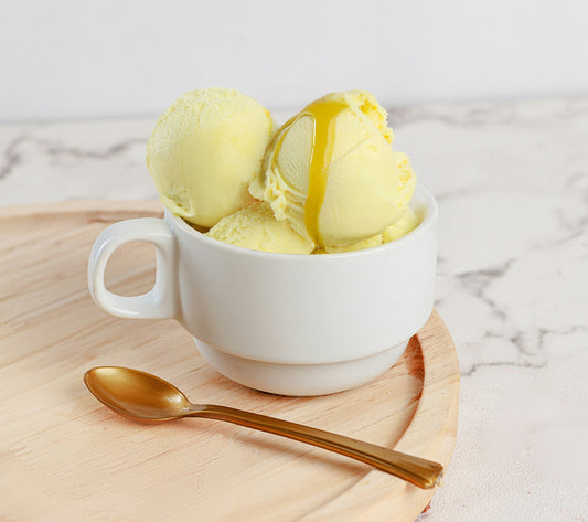 Ghee-Drizzled Ice Cream