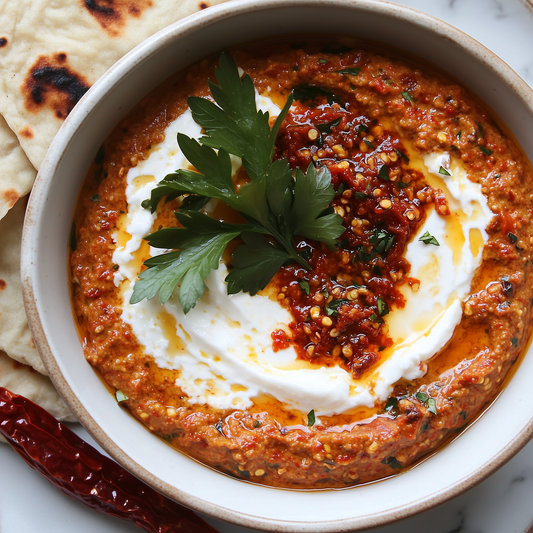Spicy Ghee & Sun-Dried Tomato Chili Dip