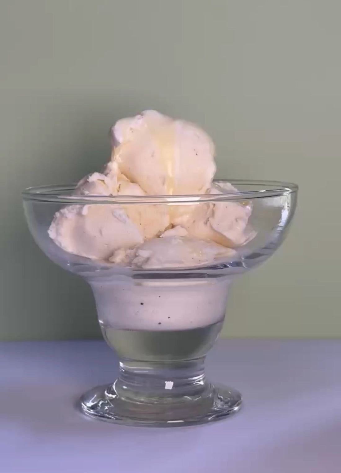 Ghee-Drizzled Ice Cream